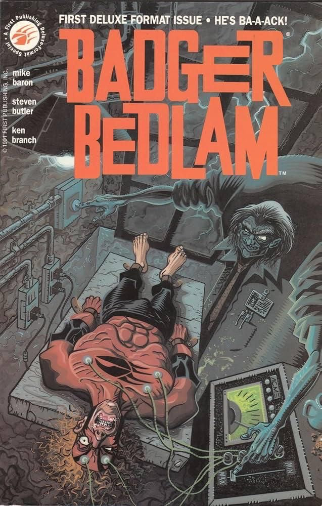 Badger Bedlam #1 Comic Book - Collectible Graphic Novel for Superhero Fans | Perfect for Gifts, Reading & Comic Book Collections