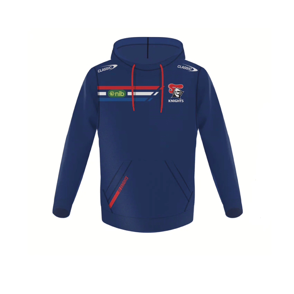 Newcastle Knights 2024 Pullover Hoodie for Men & Women - Cozy Fleece-Lined Sweatshirt for Game Day & Casual Wear