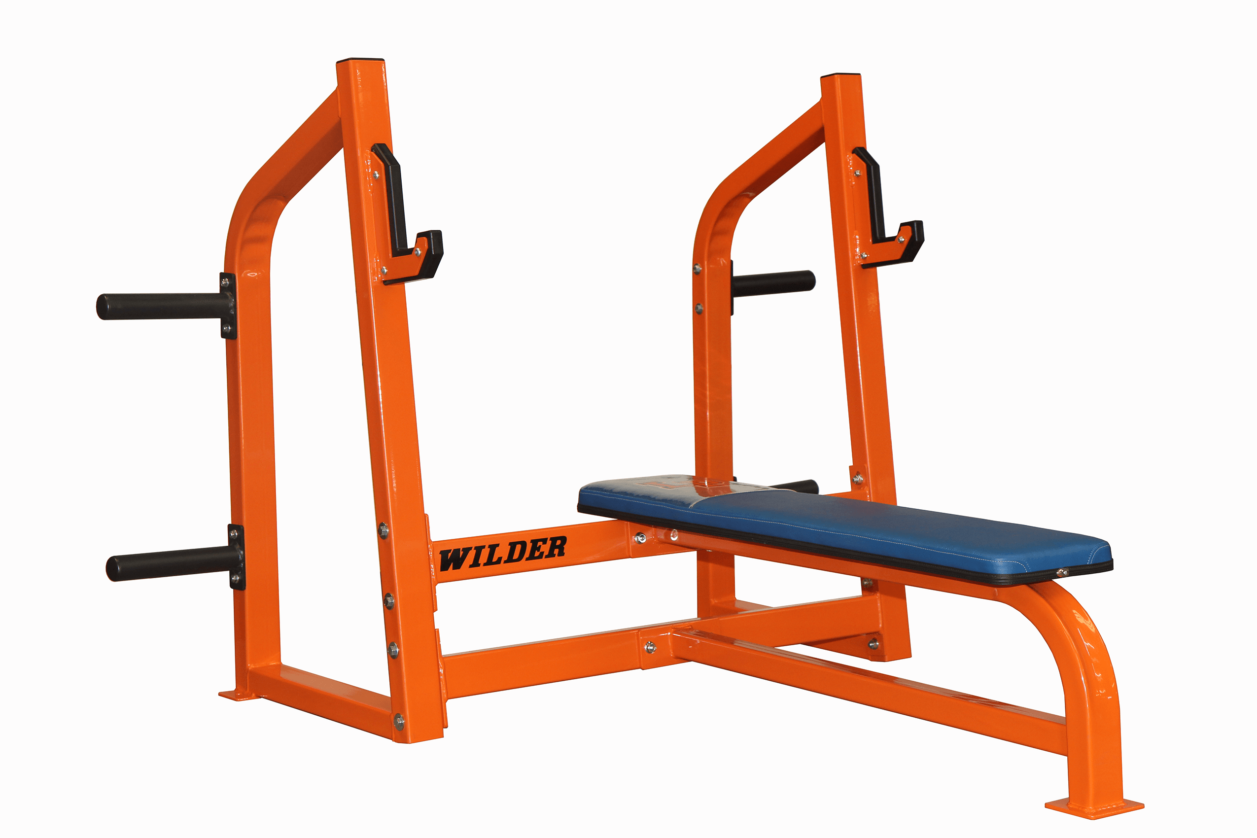 Wilder Olympic Flat Bench Press FW 001 - Heavy Duty Weight Training Equipment for Home & Gym Workouts - Perfect for Strength Training, Bodybuilding & Fitness