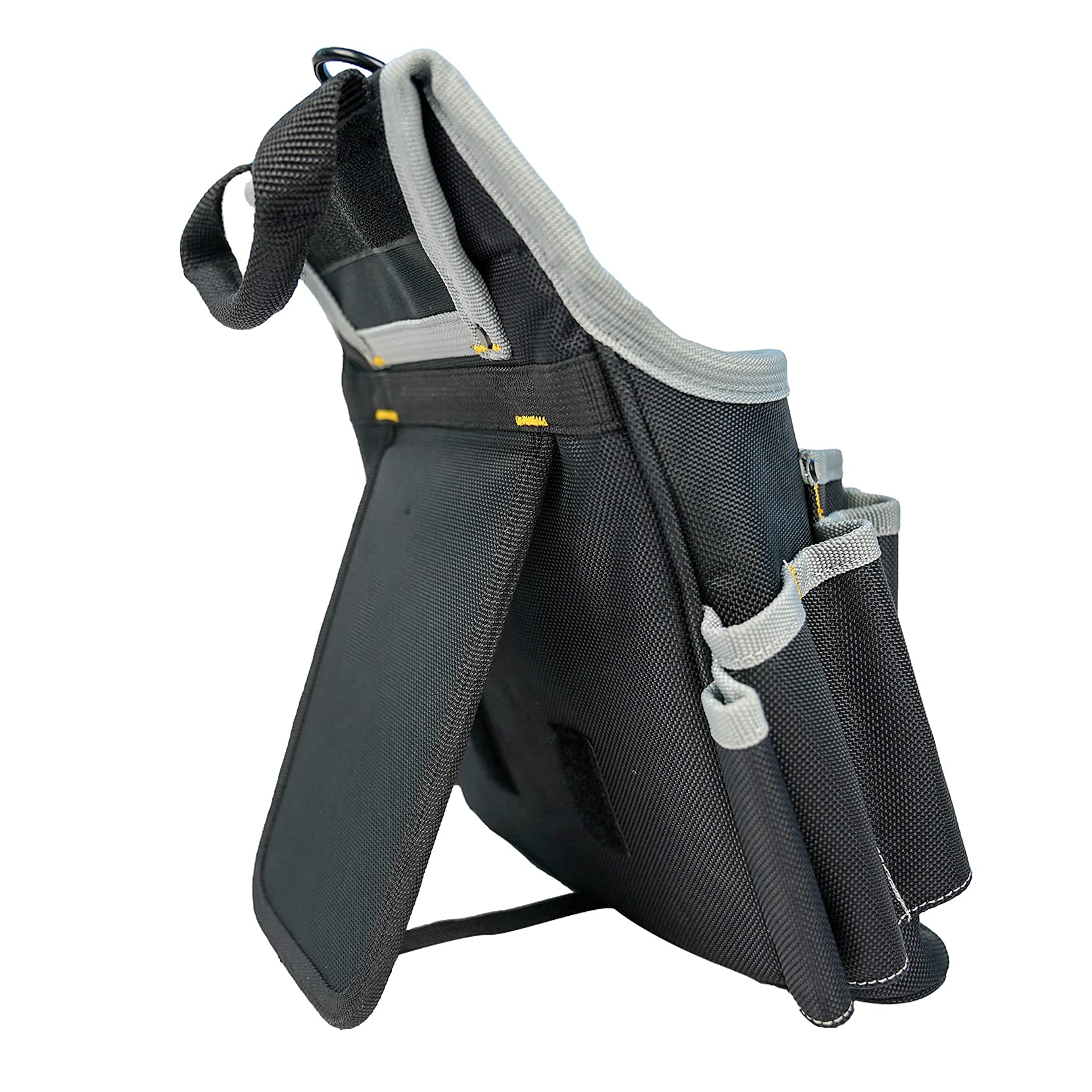 Melo Tough Professional Electrician Tool Pouch - Heavy Duty Shoulder Tool Bag with Multiple Pockets for Organizing Wrenches, Screwdrivers & Electrical Tools - Ideal for Technicians, Maintenance Workers & Electricians (Worksite, Home Repair, HVAC Installation)