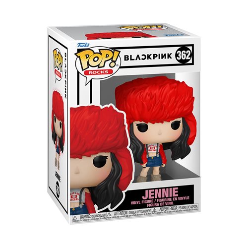 Blackpink Jennie Shut Down Pop! Vinyl Figure - Limited Edition K-Pop Collectible for Fans, Room Decor & Gift Idea