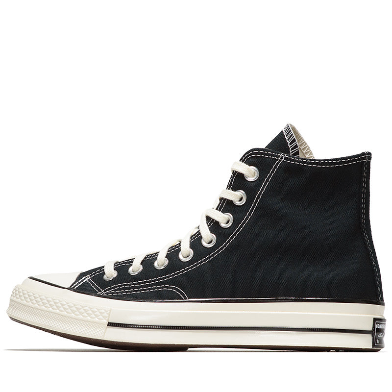 Converse Chuck 70 High Top Sneakers - Black & White Canvas Shoes for Men & Women | Classic Casual Fashion for Streetwear, Skateboarding & Everyday Wear