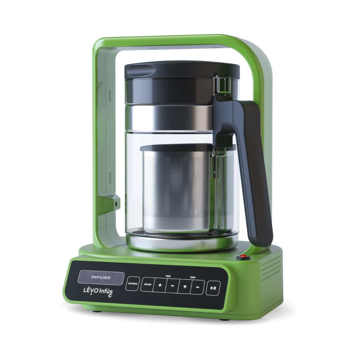 LEVO C - Large Batch Herbal Oil Infusion Machine for Cannabis, CBD & Cooking - Botanical Extractor & Decarboxylator - Make Infused Gummies, Tinctures, Brownies, Edibles - Perfect for Home Chefs & Herbal Enthusiasts - Olive Green