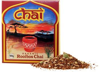 Organic Rooibos Chai Tea Loose Leaf - Caffeine-Free Herbal Tea Blend for Relaxation & Wellness | Perfect for Afternoon Tea, Yoga Sessions & Stress Relief