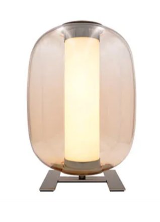 FontanaArte Meridiano Modern Table Lamp - Adjustable LED Desk Light for Living Room, Bedroom & Office