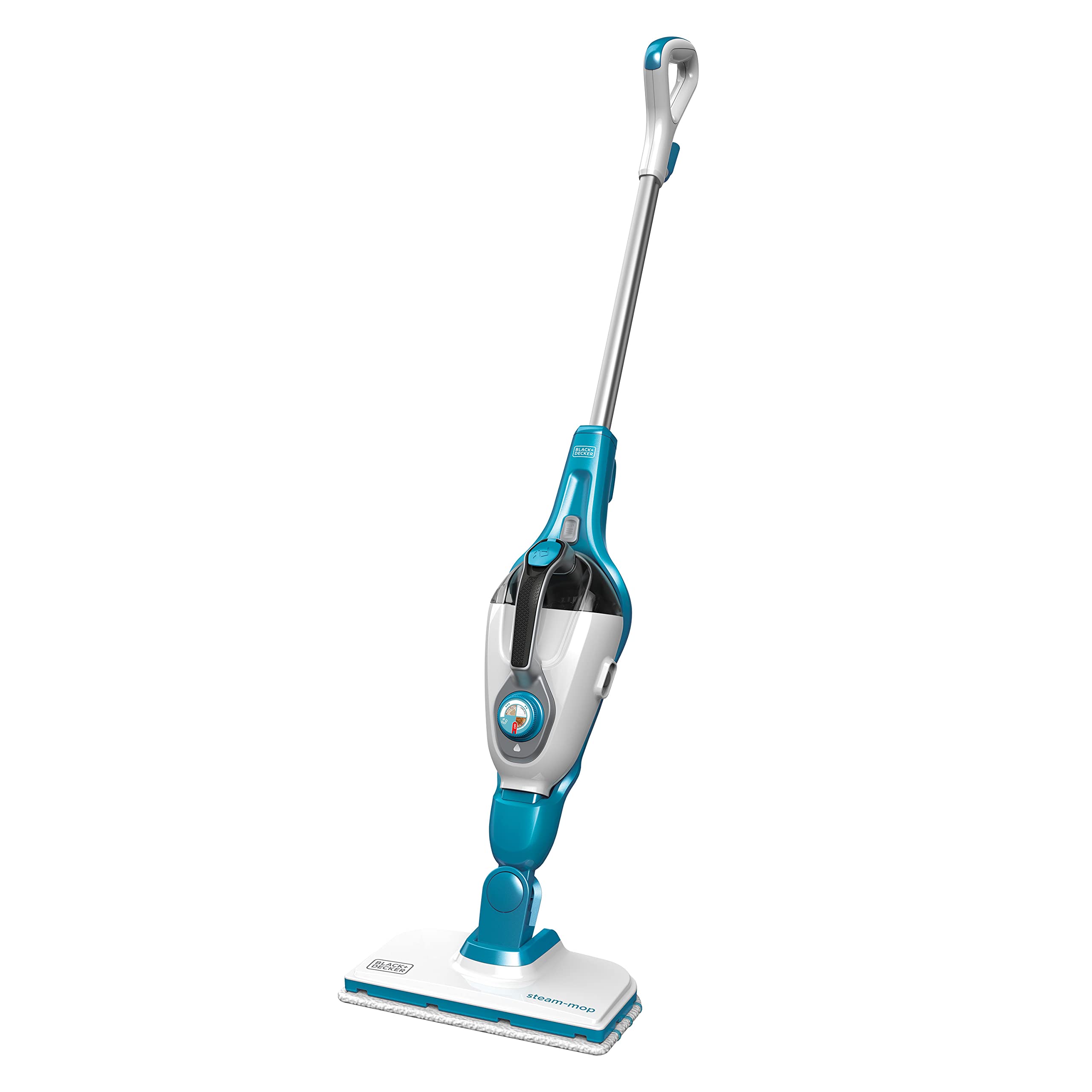 BLACK+DECKER 2-in-1 Steam Mop and Handheld Steamer, HSMC1321 - Powerful Cleaning for Floors, Upholstery & More | Perfect for Hardwood, Tile & Carpet | Multi-Surface Steam Cleaner for Home Use