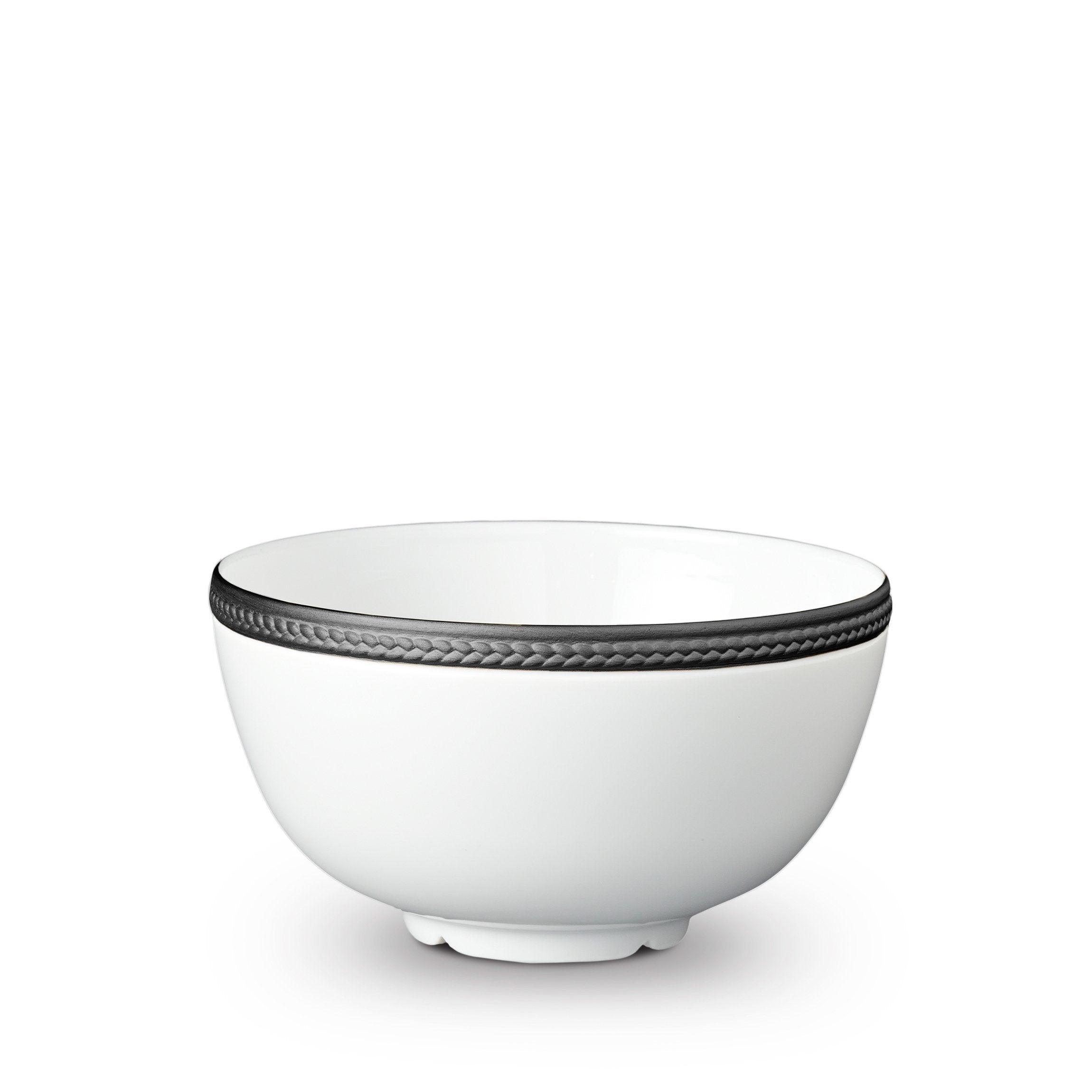 Braided Silk Cereal Bowl - Elegant Handcrafted Breakfast & Dessert Bowl for Home, Office & Gifting