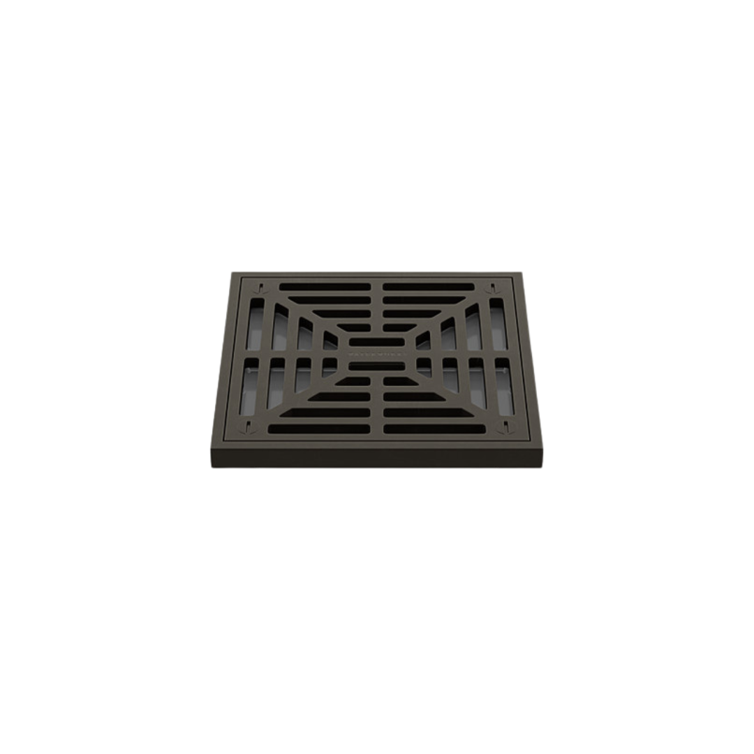 Universal 5 Shower Drain Cover in Dark Brass - Premium Bathroom Accessory for Shower, Bathtub & Floor Drain Protection