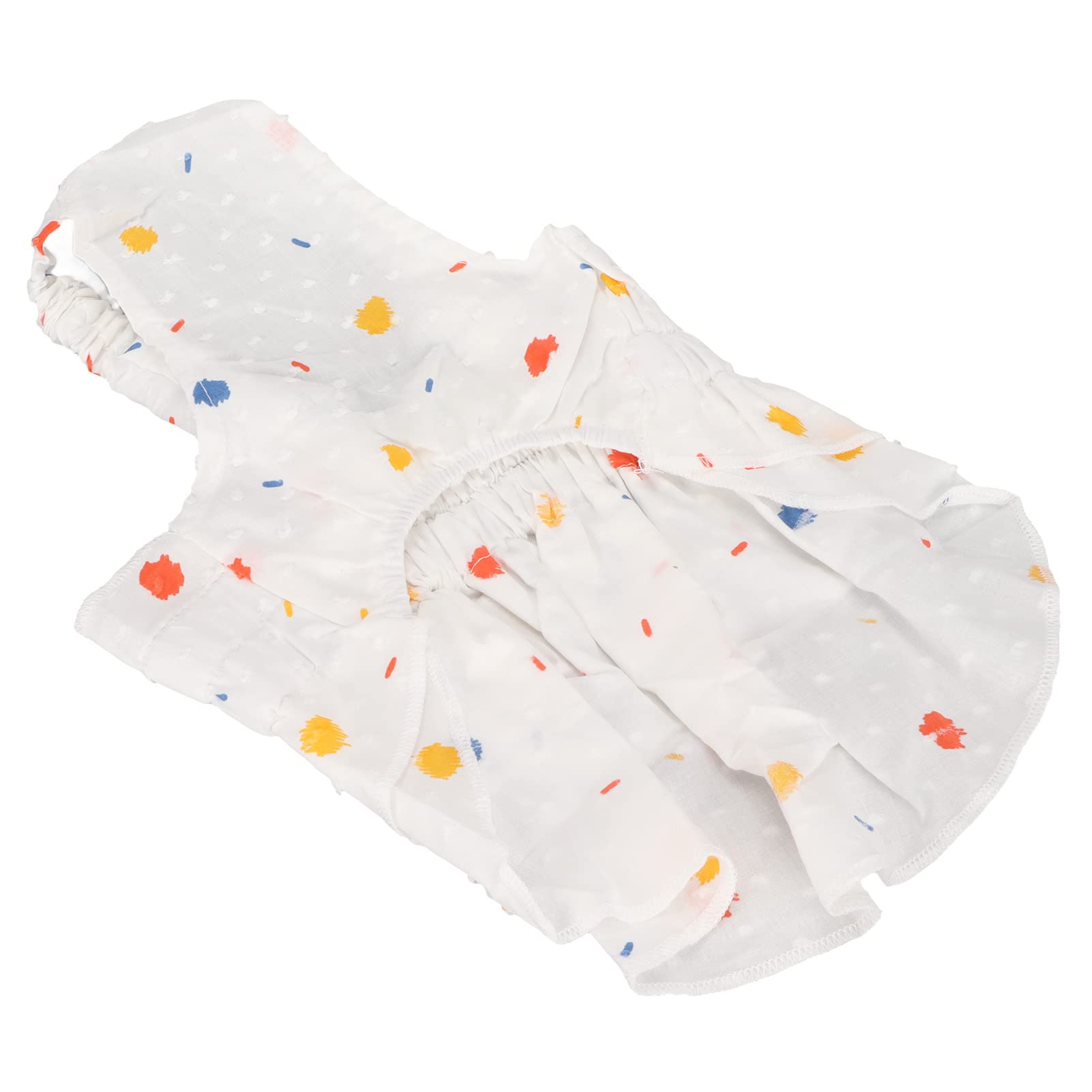 Puppy Princess Dress - Soft Cotton Dog Suspender Skirt for Small Dogs | Perfect for Beach Weddings, Vacation Outfits & Photo Shoots