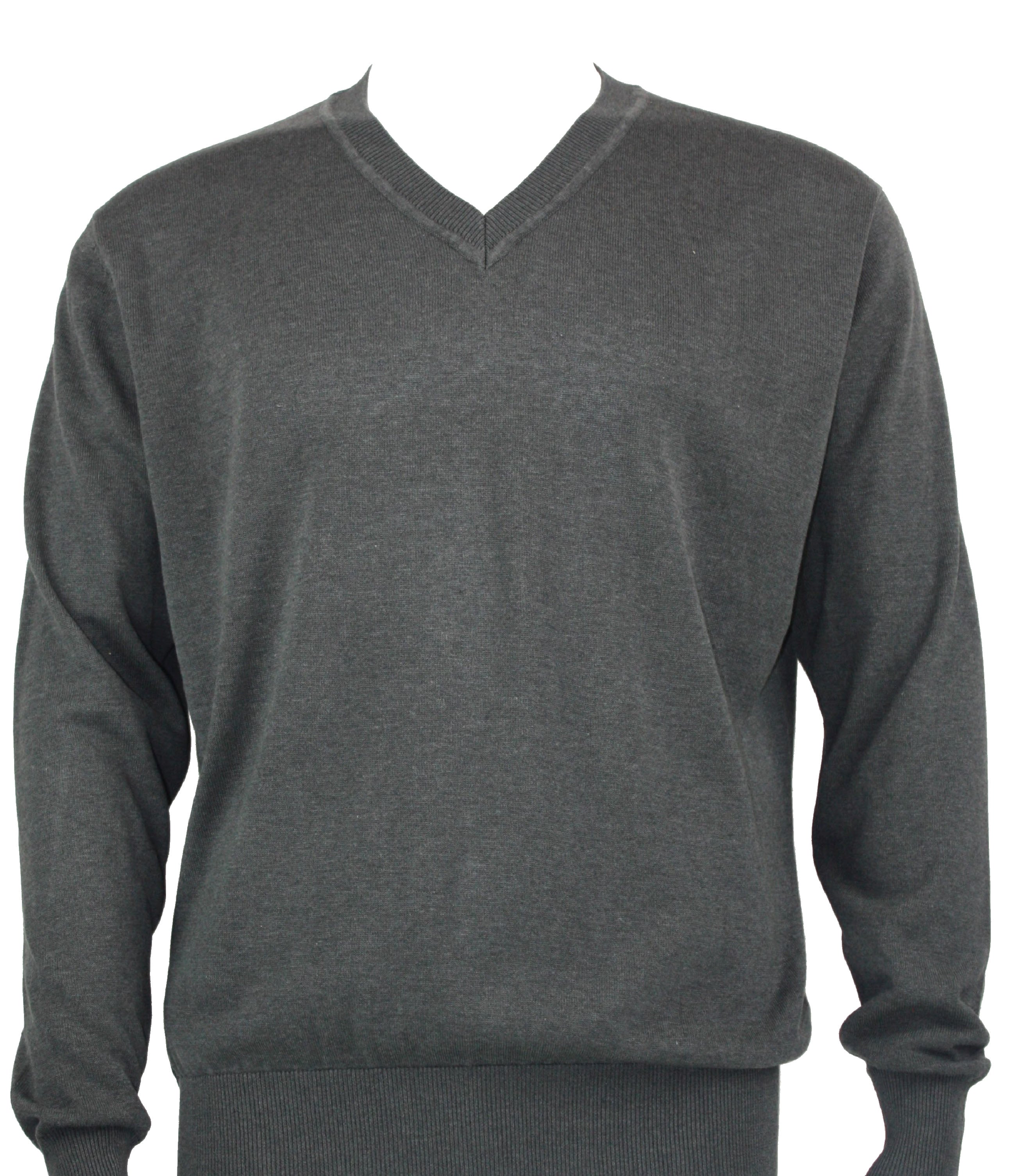 Bassiri Long Sleeve V Neck Smoke Sweater 627 - Cozy & Stylish Pullover for Fall & Winter Fashion, Casual Outfits, and Layering