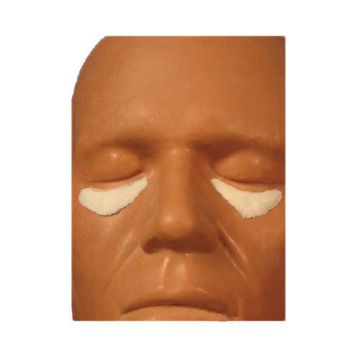 Premium Latex Eye Bags Prosthetic - Realistic Dark Circles & Puffy Eyes Makeup for Halloween, Cosplay & Special Effects - Perfect for SFX Artists, Theater Performances & Horror Costumes