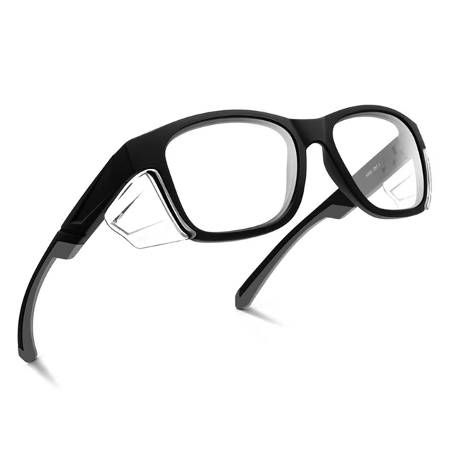 EYESafety Prescription Safety Glasses with Side Shields - ANSI Z87.1 Certified Protective Eyewear for Construction, Woodworking & Lab Work