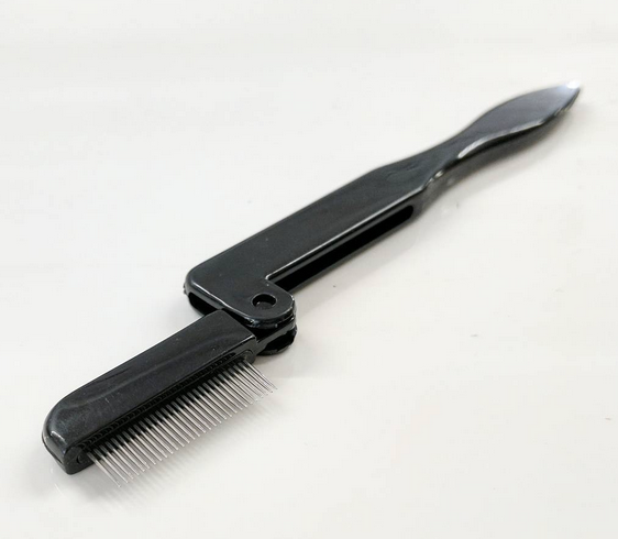 Professional Eyelash Comb - Perfect for Separating & Defining Lashes - Ideal for Mascara Application & Lash Extensions Care