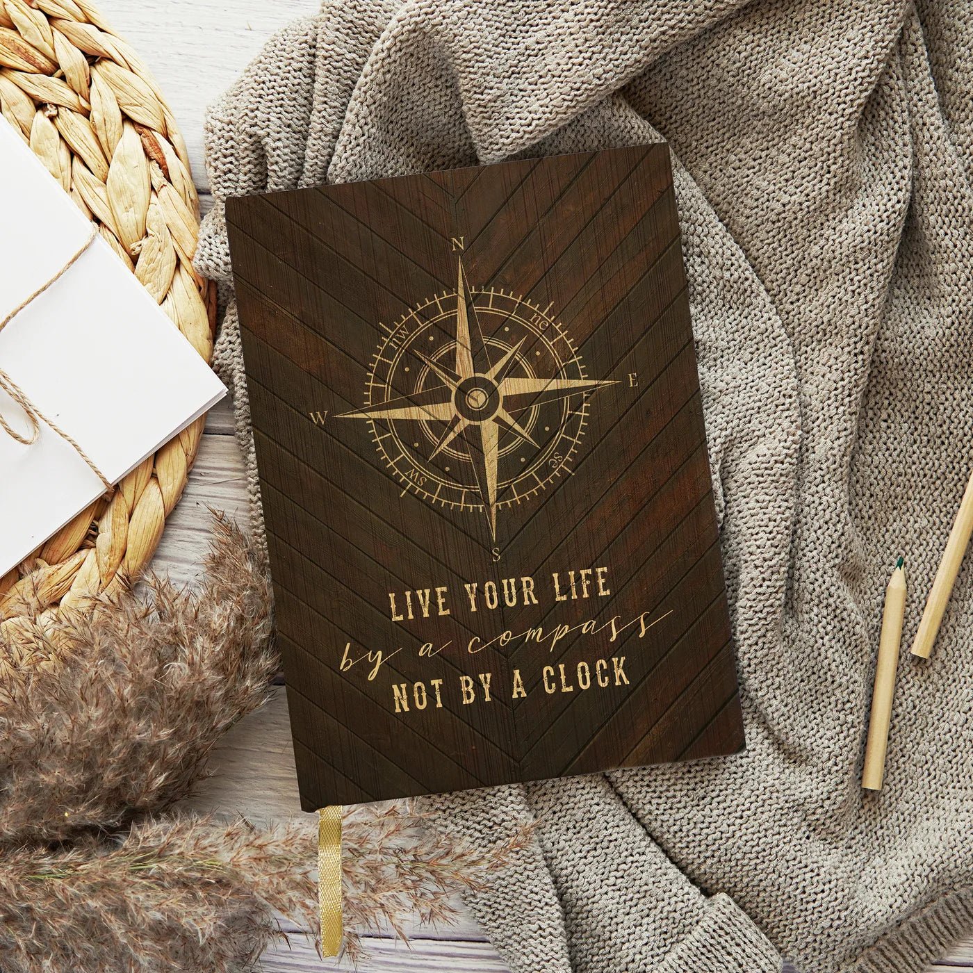 By A Compass Journal - Premium Travel Notebook & Adventure Planner for Hiking, Camping, and Road Trips - Perfect Gift for Outdoor Enthusiasts and Explorers