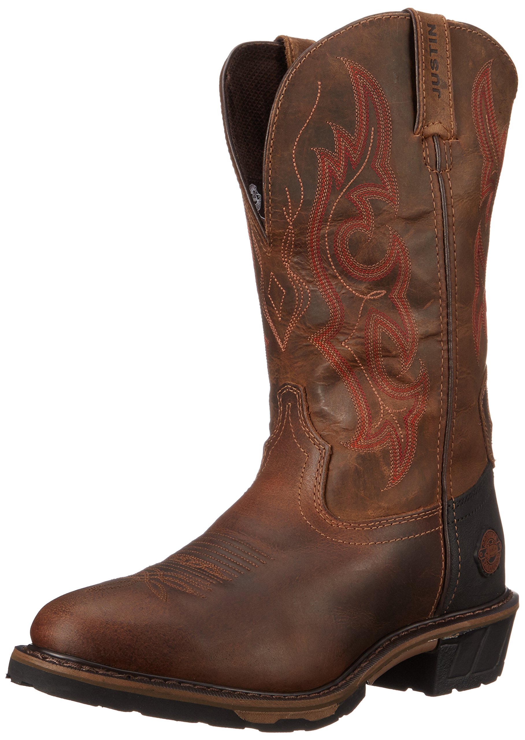 Justin Men's Hybrid Work Boots - Durable & Comfortable for Construction