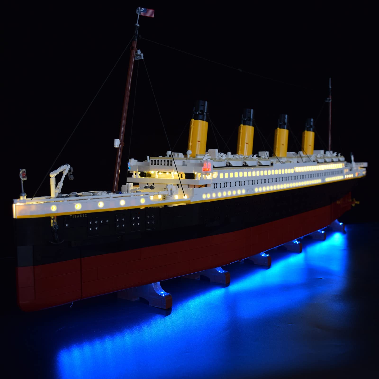 JoySeed LED Kit for Lego Titanic 10294 - Lighting for Model Displays