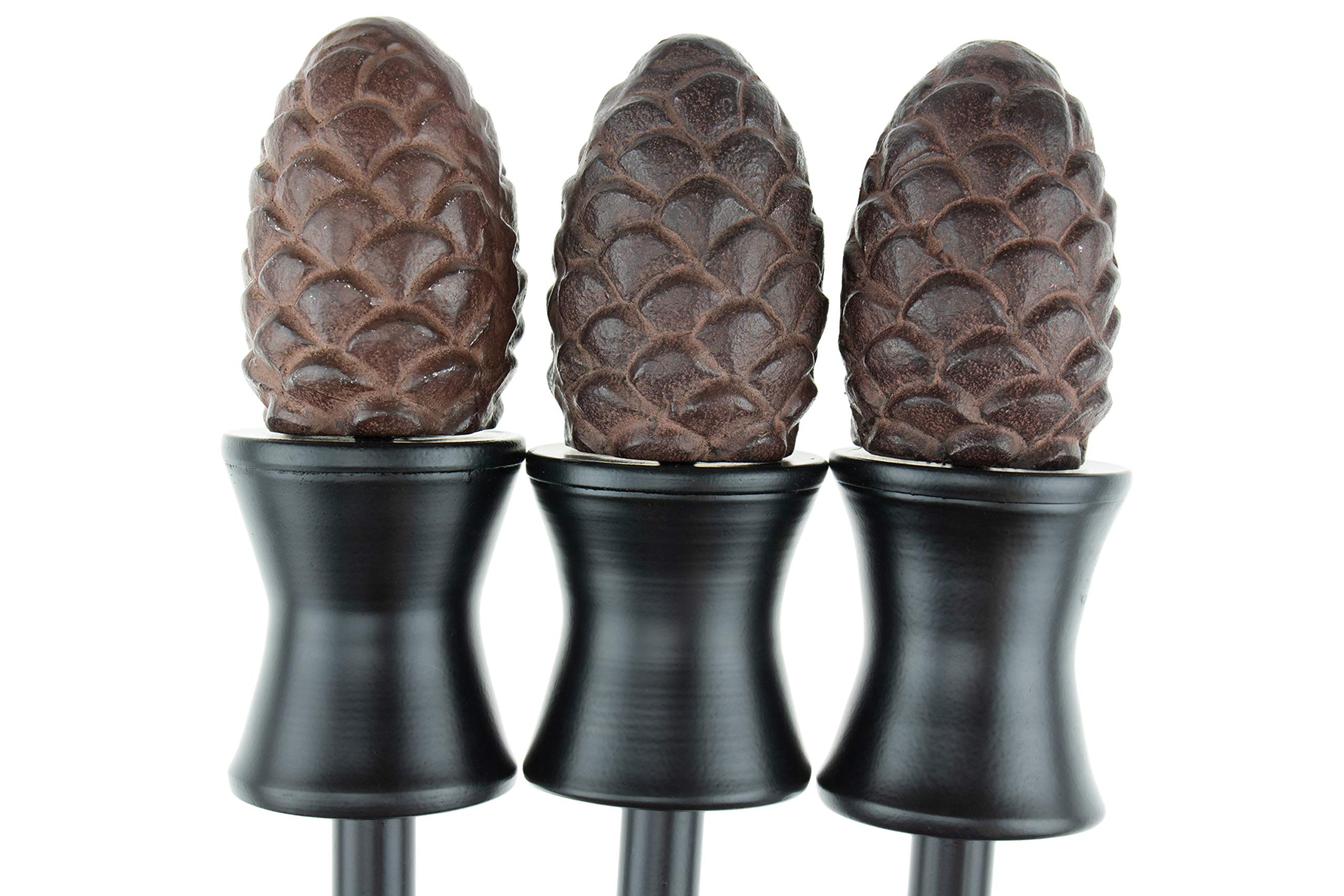 Clever Garden Heavy Duty Decorative Hose Guide - Pinecone Design (3 Pack) | Durable Lawn & Garden Hose Protector for Yard, Patio & Landscaping