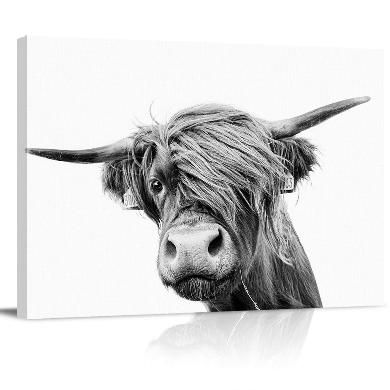 Canvas Wall Art Print - Modern Bathroom Wall Decor for Home & Office | Perfect for Bathroom, Living Room, Bedroom & Office Spaces