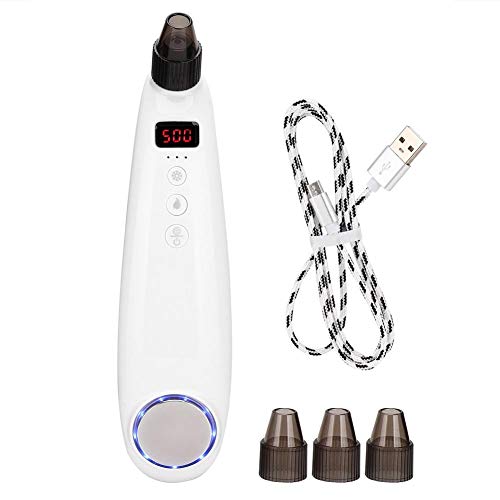 Qkiss Blackhead Remover Vacuum - Electric Pore Cleaner for Face, Acne Treatment & Skin Care - Perfect for Home Spa & Travel Beauty Routine