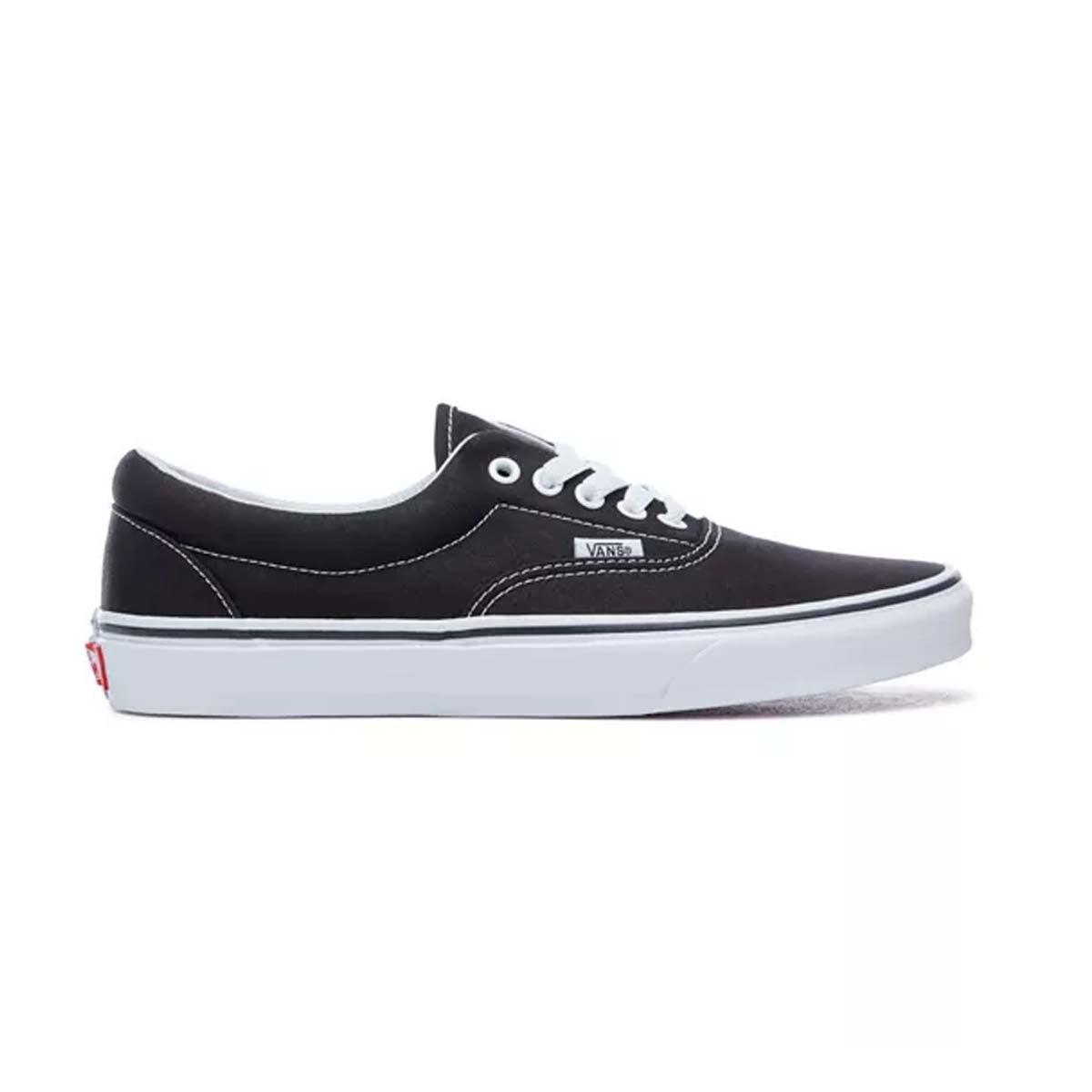 Vans Era VN000EWZBLK Black Skate Shoes - Classic Sneakers for Men & Women | Perfect for Skateboarding, Casual Wear & Street Style