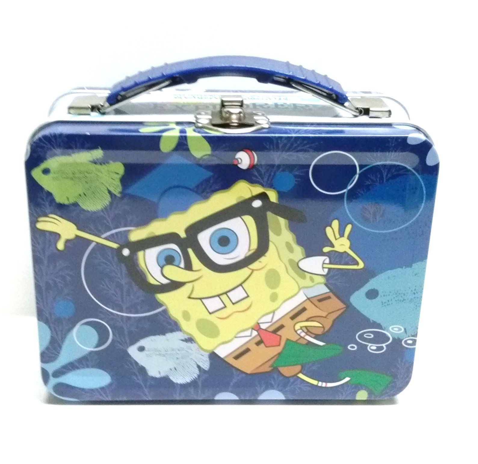 Tin Box Co. Mini SpongeBob Lunch Box Set of 6 - Perfect for Kids School Lunches, Picnics & Party Favors