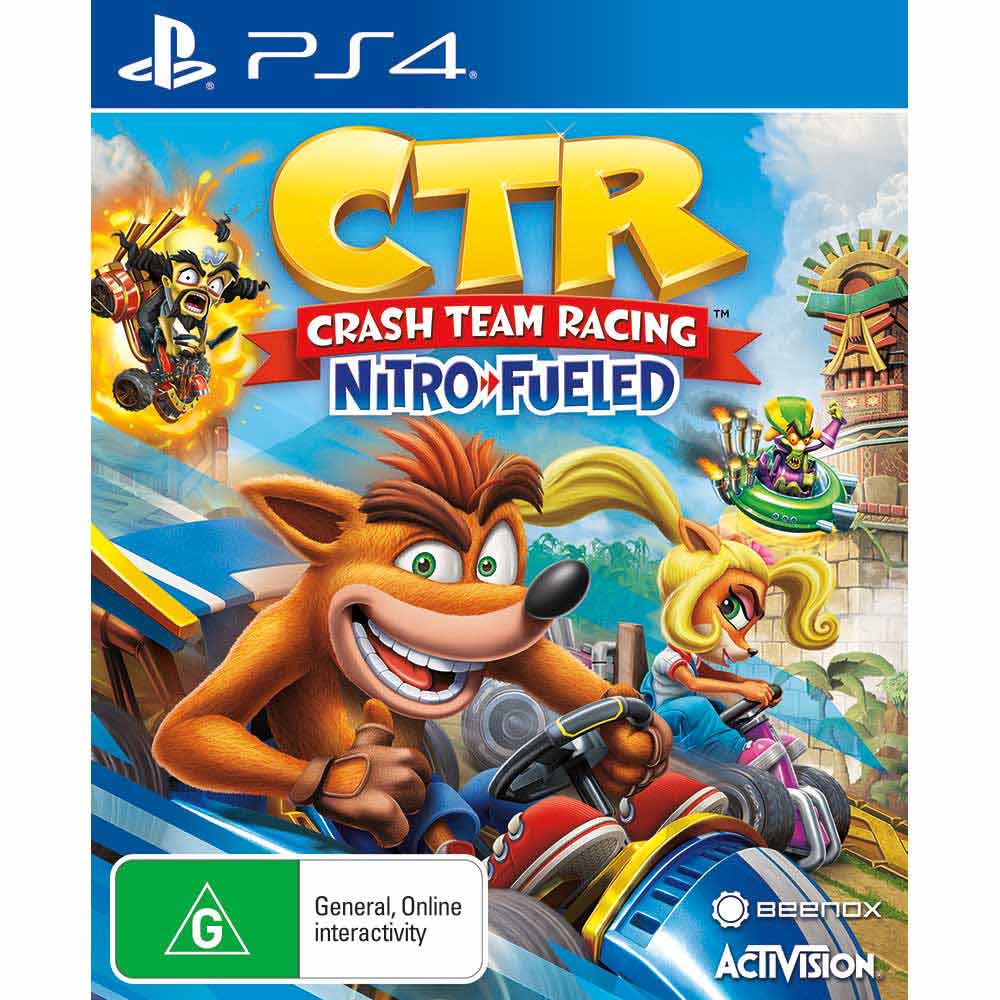 Crash Team Racing Nitro Fueled - PS4 Game for PlayStation 4 | Racing Adventure for Kids & Adults | Perfect for Family Game Nights & Competitive Play