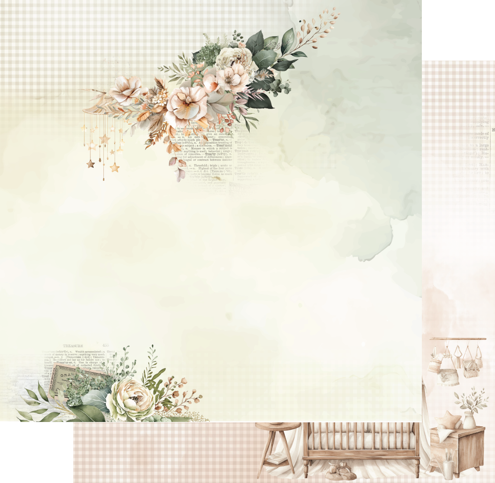 Sweetness Paper - Premium Decorative Paper for Scrapbooking, Card Making, and DIY Crafts - Perfect for Wedding Invitations, Gift Wrapping, and Home Decor