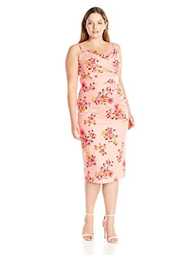 Ariana Plus Size Fitted Dress for Women - Flattering Curve-Hugging Design - Perfect for Parties, Weddings & Special Occasions