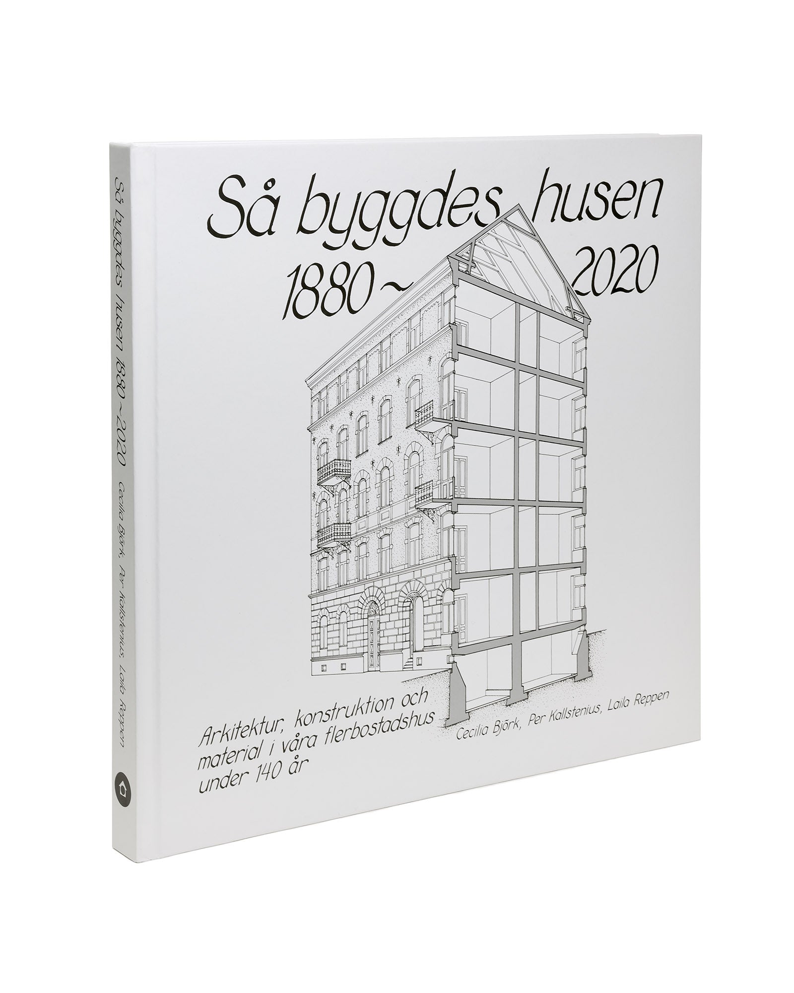 Bok Så Byggdes Husen 1880-2020 | Swedish House Construction History Book | Perfect for Architecture Enthusiasts & History Buffs