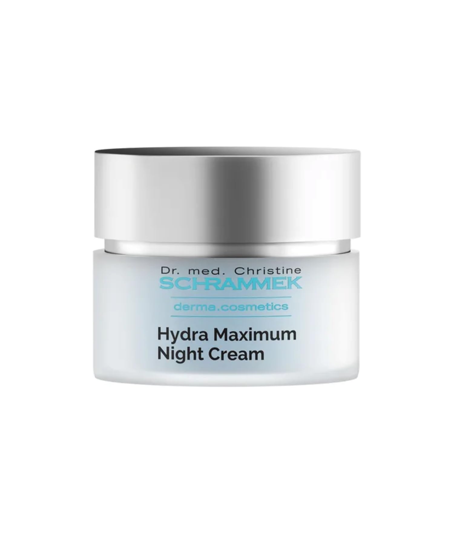 Dr. Schrammek Hydra Maximum Night Cream 1.7 oz - Intensive Hydrating Night Face Moisturizer with Hyaluronic Acid & Vitamin E for Dehydrated Skin - Overnight Moisture Treatment - Perfect for Dry Skin Care Routine & Post-Travel Skin Recovery