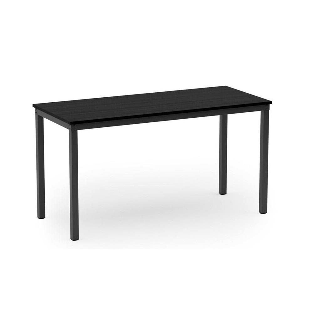 Sturdy Computer Desk for Home Office - Compact Workstation for Writing & Standing Work