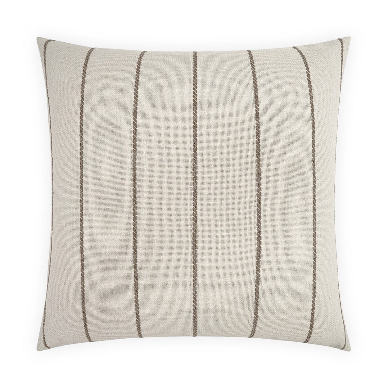 D.V. Kap 22x22 Outdoor Throw Pillow with Pencil Rope Design - Waterproof & UV Resistant Cushion Cover for Patio, Garden, Poolside & Porch Decor