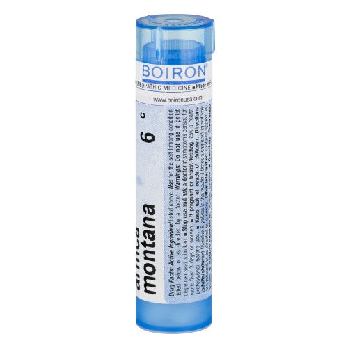 Arnica Montana 6C Homeopathic Medicine - Natural Pain Relief for Bruises, Swelling & Muscle Soreness | Perfect for Post-Workout Recovery & First Aid Kit
