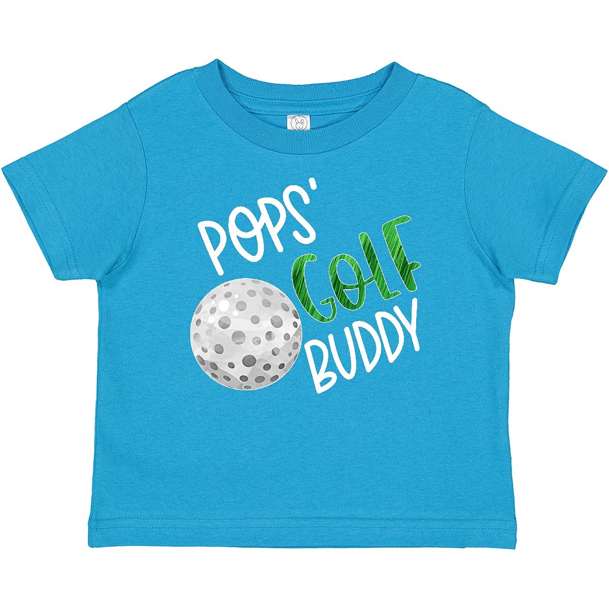 Pops' Golf Buddy Baby T-Shirt - Cute Golf Ball Design for Kids