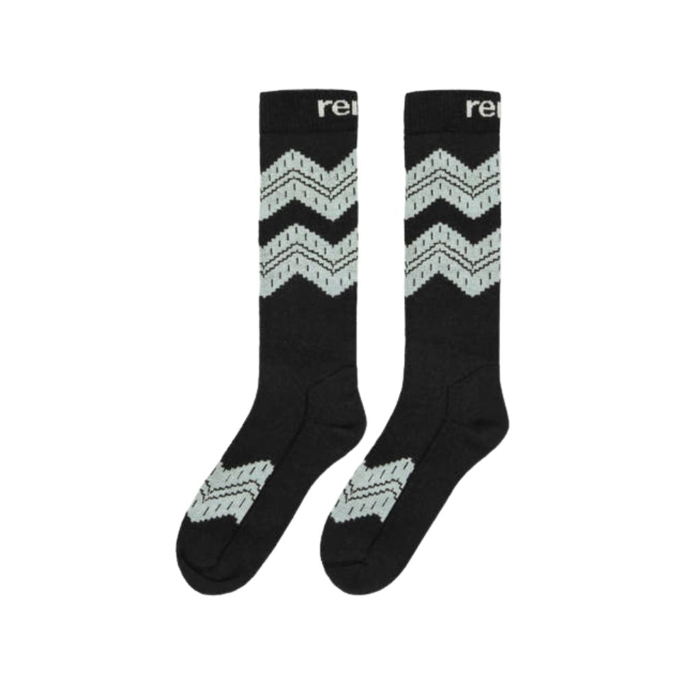 Reima Suksee Kids Ski Socks - Warm Thermal Winter Socks for Boys & Girls - Moisture Wicking & Cushioned for Skiing, Snowboarding & Outdoor Activities