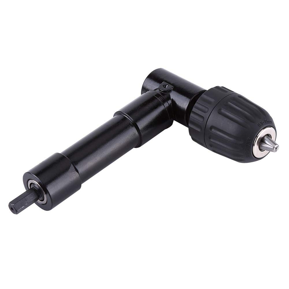 90 Degree Right Angle Drill Adapter - Fits 0.8mm-10mm Standard Drill Bits, Compatible with Extension Poles | Compact & Portable Design | Perfect for Tight Spaces, Overhead Drilling, and DIY Projects