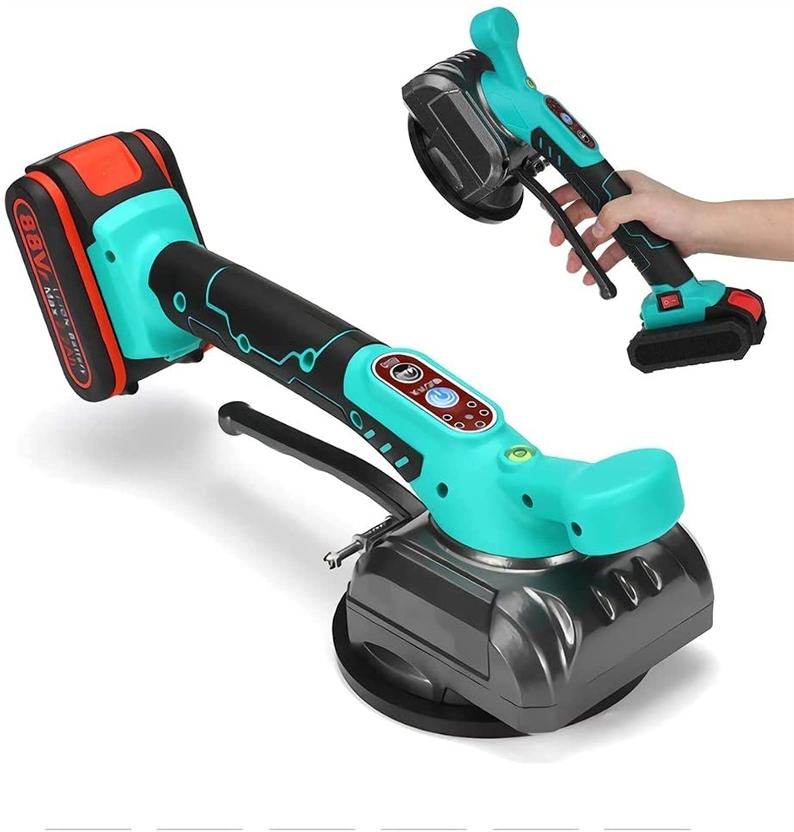 BJH Electric Tile Laying Machine - Automatic Tile Vibrating Suction Cup & Portable Tile Lifter for Floor & Wall Tiles | Perfect for Construction, Home Renovation & DIY Projects