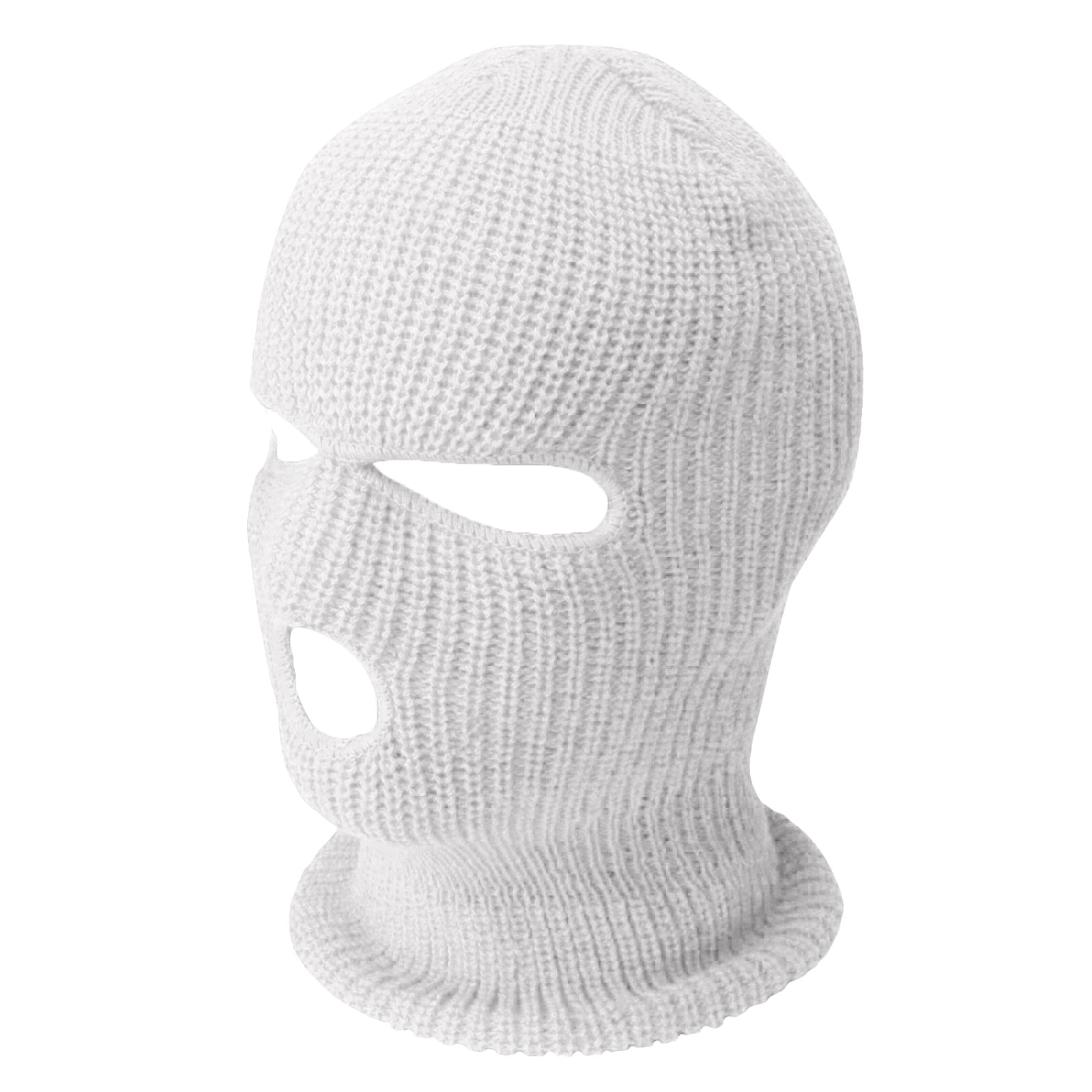 StashCart Winter Ski Mask – 3-Hole Knitted Balaclava for Men & Women | Warm Face Cover for Skiing, Snowboarding, Motorcycling & Outdoor Sports | Fashionable Full Face Protection