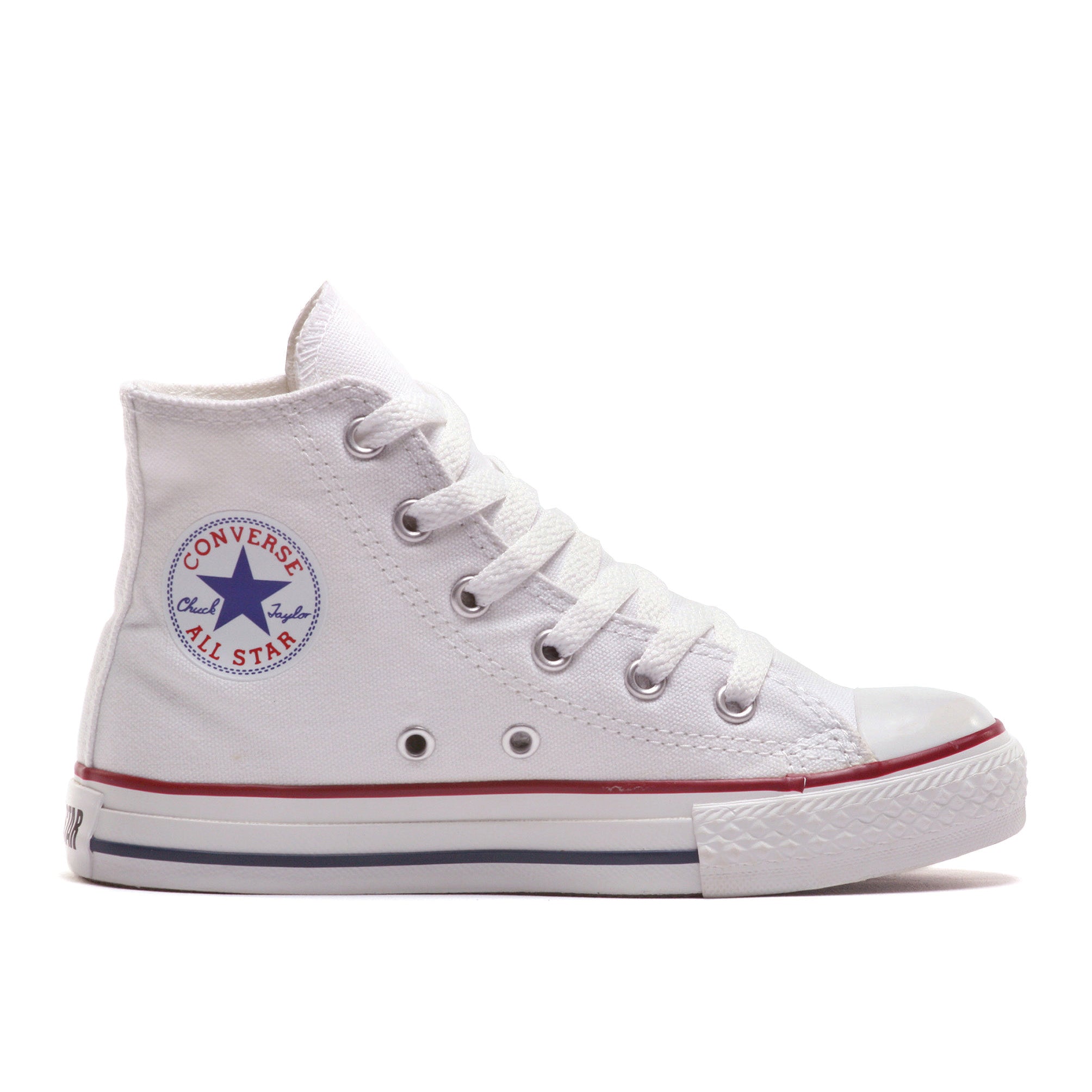Converse Chuck Taylor All Star High Top Unisex Sneakers - White (Men's & Women's Sizes) - Classic Casual Shoes for Streetwear & Everyday Fashion