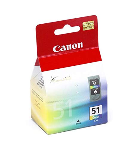 Canon CL-51 High Capacity Color Ink Cartridge - Compatible with PIXMA Printers | Replacement Ink for Home & Office Printing | Ideal for Documents, Photos & Crafts