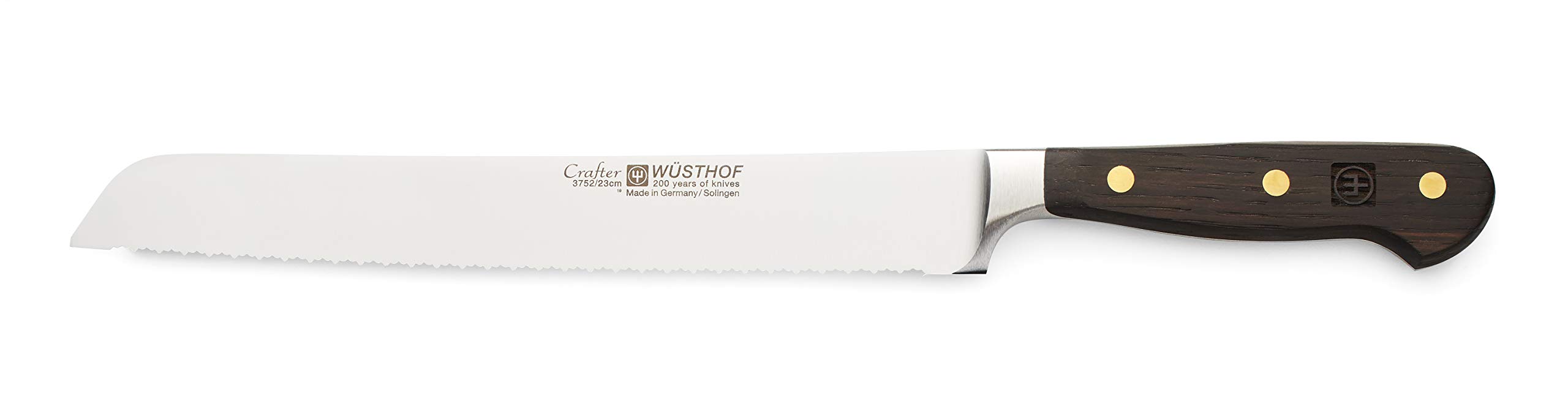 WÜSTHOF Crafter 9-Inch Double Serrated Bread Knife - Premium German Stainless Steel Blade for Slicing Bread, Cakes & Pastries - Perfect for Home Kitchens & Professional Bakeries