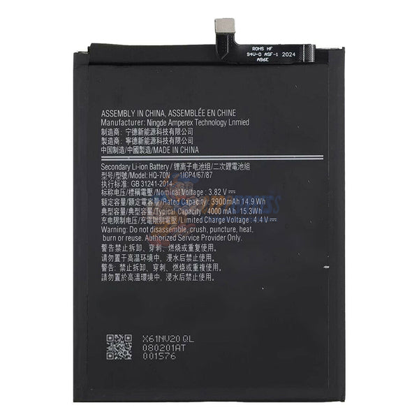 Samsung Galaxy A11U High Capacity 4000mAh Internal Battery Replacement - Compatible with Galaxy A11U Smartphone | Long Lasting Power for Gaming, Streaming & Daily Use