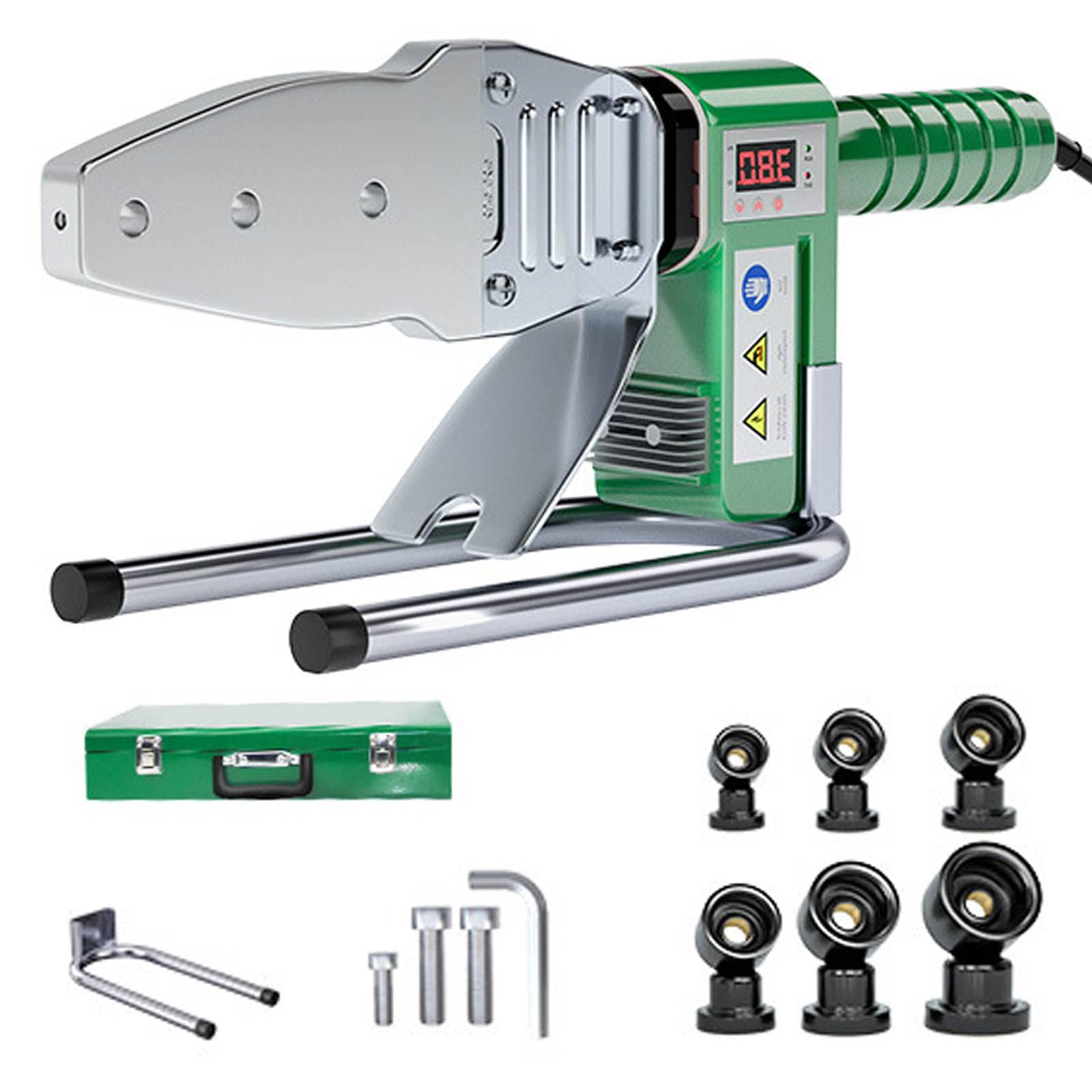 PPR Plastic Water Pipe Welding Machine - Hot Melt Welder Tool Kit for DIY Plumbing, Home Repair & Craft Projects | Professional-Grade Pipe Joining Equipment for PVC/PPR Pipe Installation