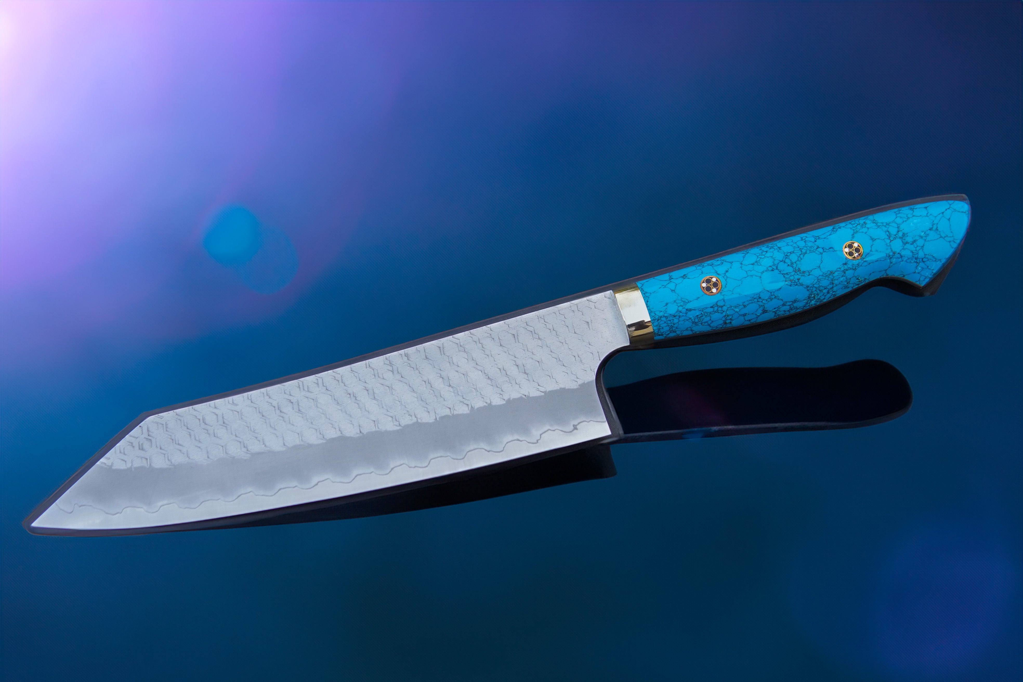 Premium NIGARA HAMONO SG2 Stainless Steel Mirror Polished K-Tip Gyuto Chef Knife 210mm - Western Handle for Professional Chefs & Home Cooking, Perfect for Slicing, Dicing & Precision Cutting