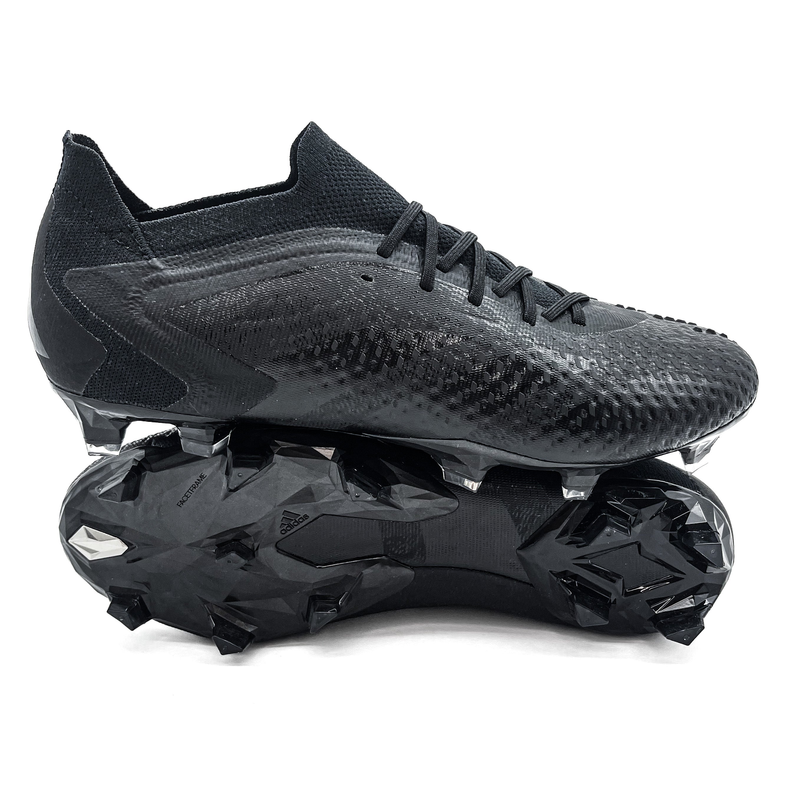 Adidas Predator Accuracy.1 FG Soccer Cleats - Black Nightstrike for Men | Firm Ground Football Boots with Enhanced Grip & Control | Perfect for Competitive Matches & Training Sessions