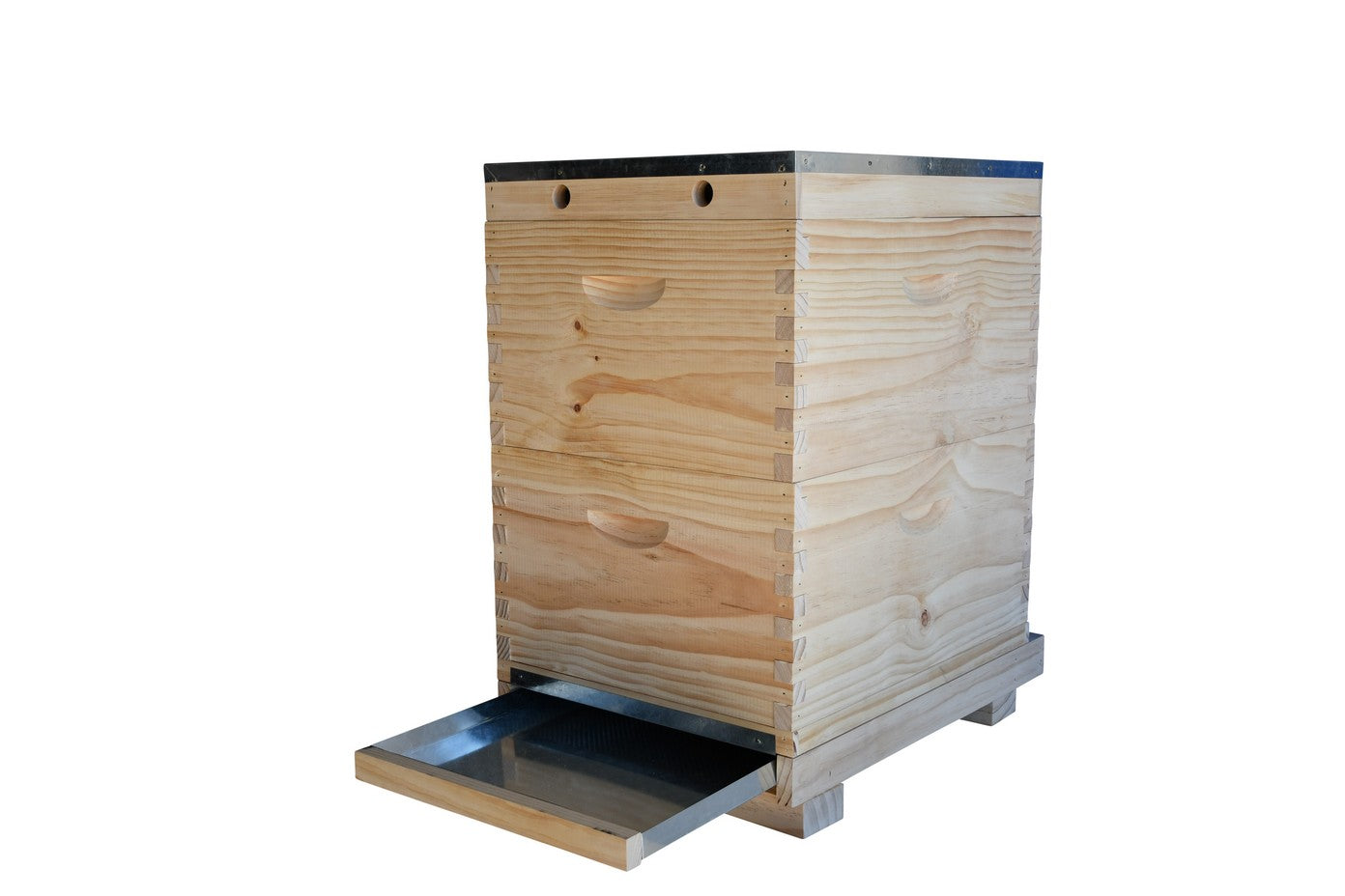 Oz ARMOUR Beehive With Mesh Bottom Board - Ventilated Bee Hive for Healthy Bees - Perfect for Beekeeping & Honey Production