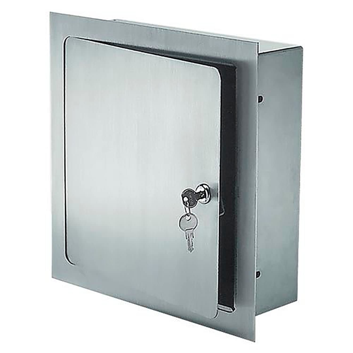 12x12x4 Inch Heavy Duty Steel Recessed Valve Box - Durable Underground Utility Cover for Irrigation, Plumbing & Landscaping Systems