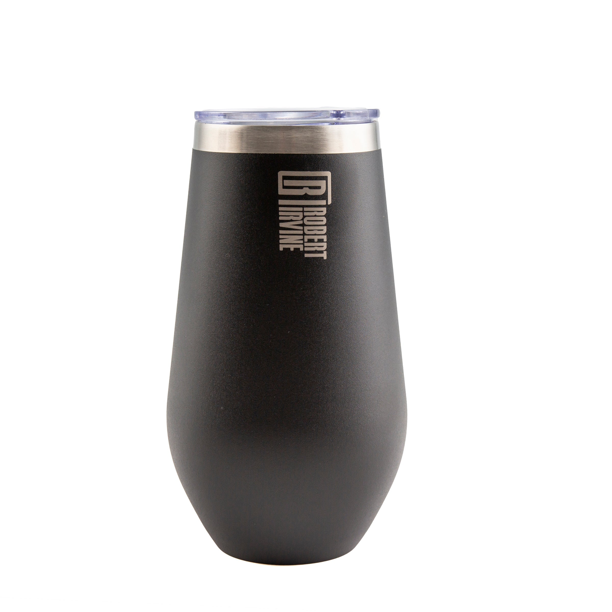Premium Black Wine Tumbler with Lid - 16oz Insulated Stainless Steel Cup for Red & White Wine - Perfect for Outdoor Picnics, Dinner Parties & Travel