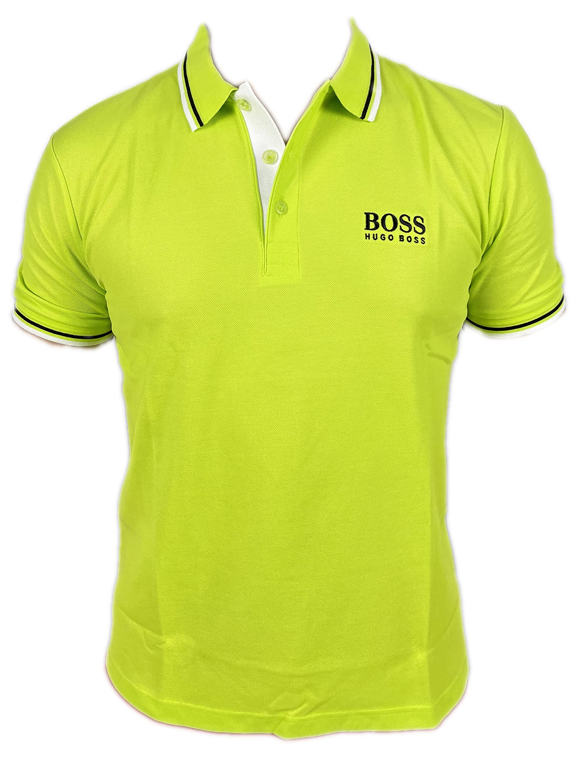 Hugo Boss Men's Classic Fit Polo Shirt - Breathable Cotton, Short Sleeve, Casual & Business Wear for Golf, Office & Summer Outings