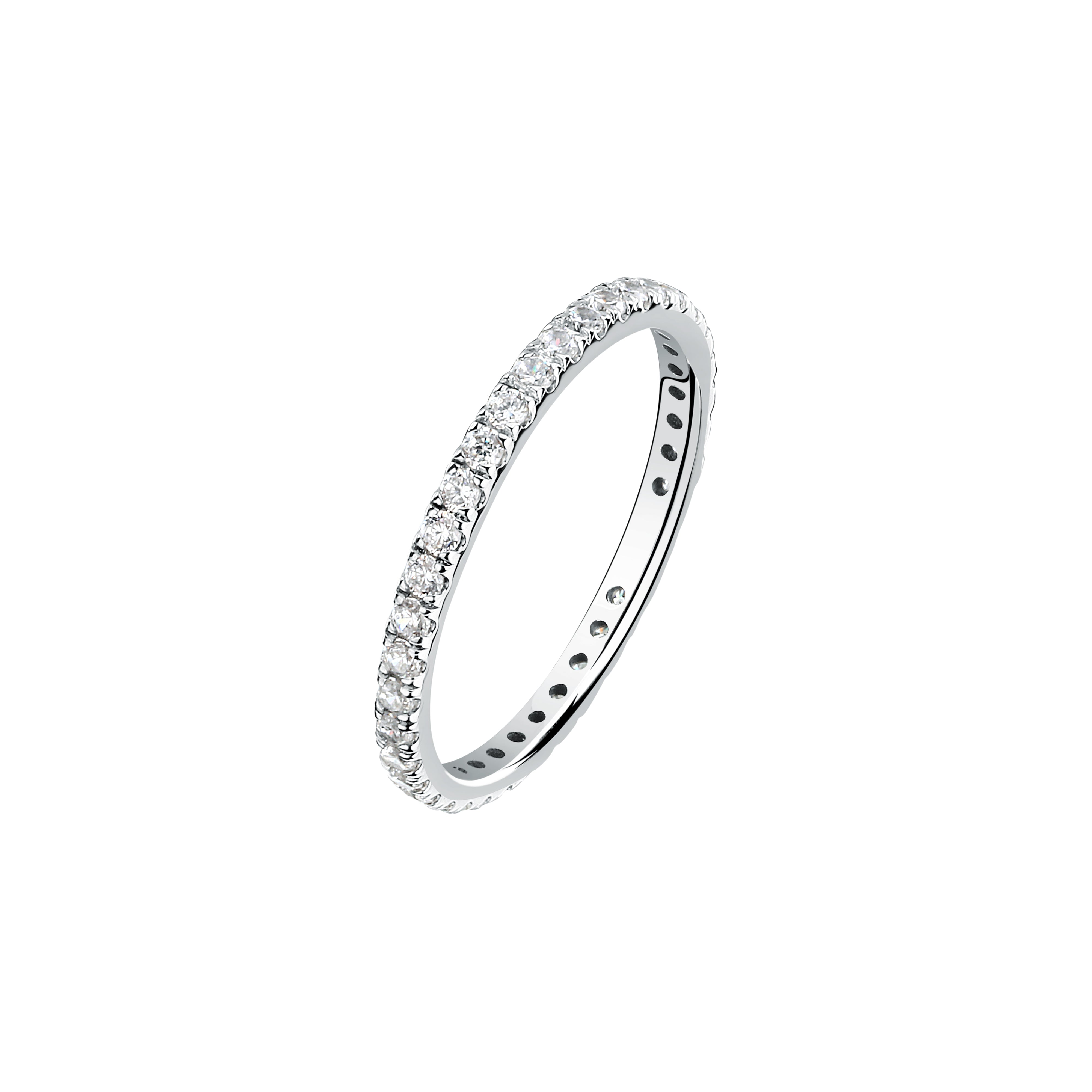 Anello Donna LIVE DIAMOND CLASSIC DIAMOND LDW050221010 - Elegant Women's Diamond Ring for Special Occasions, Anniversary Gifts & Date Nights